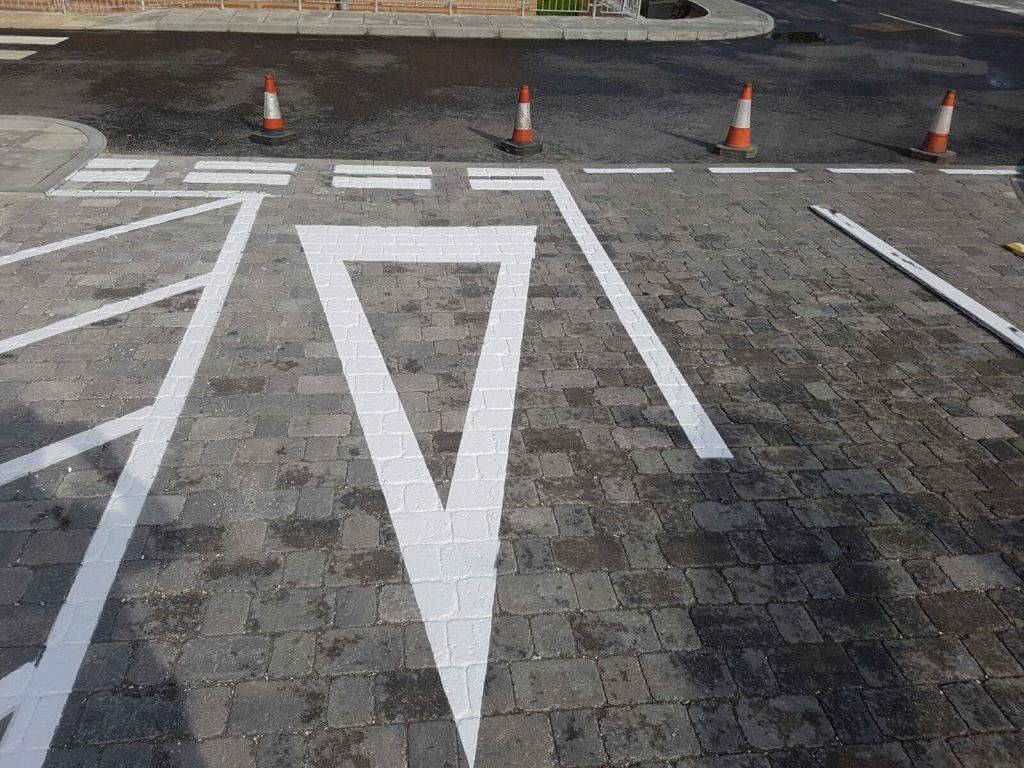Give Way Road Markings Anglo Liners
